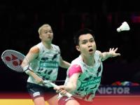 羽毛球——汤姆斯杯：日本队对阵马来西亚队