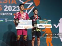 2023印尼羽毛球大师赛：大林拓真夺得男单冠军