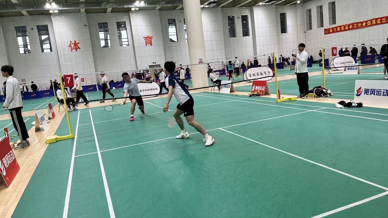 我校参加2024年吉林省校园羽毛球锦标赛