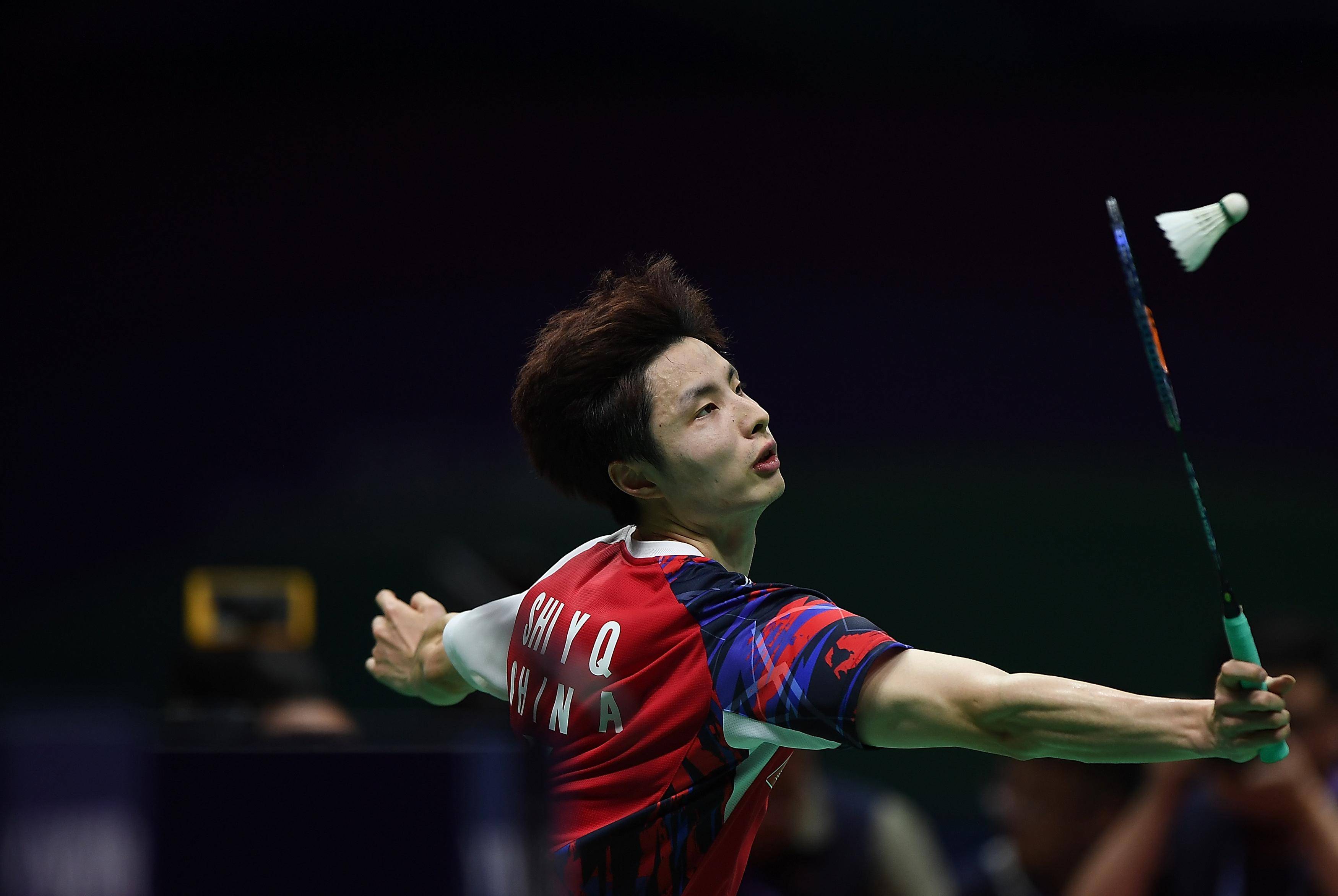 汤姆斯杯羽毛球赛A组：中国队对阵韩国队