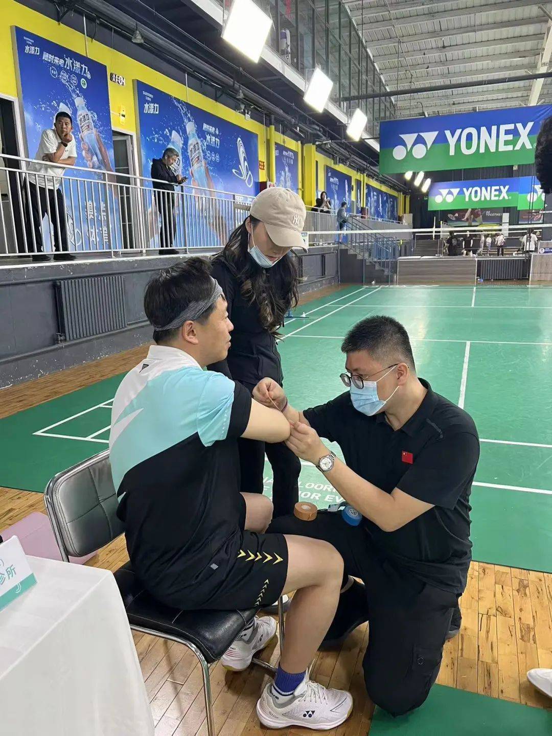 普华&amp;迦华医疗团队护航在京韩国人羽毛球赛