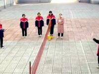 山东省淄博第十中学举行羽毛球赛事