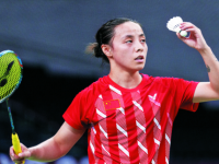 贵阳健儿程和芳喜摘杭州亚残运会羽毛球SL4级女子单打金牌  -168羽毛球直播