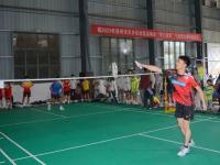 东乡区第一届青少年羽毛球比赛举行