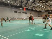 太原市第二届聋人羽毛球比赛在滨河体育中心举行