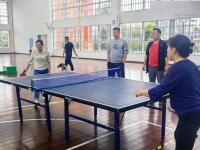 双凫铺镇教育工会举行教职工乒乓球、羽毛球比赛