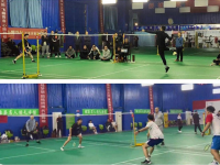168体育SPORS官网：2023年雄县职工羽毛球赛成功在雄县名人羽毛球馆开赛！