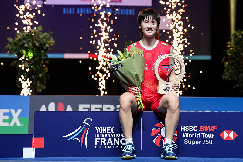 羽毛球法国公开赛丨陈雨菲“背靠背”夺冠 水平依然顶尖