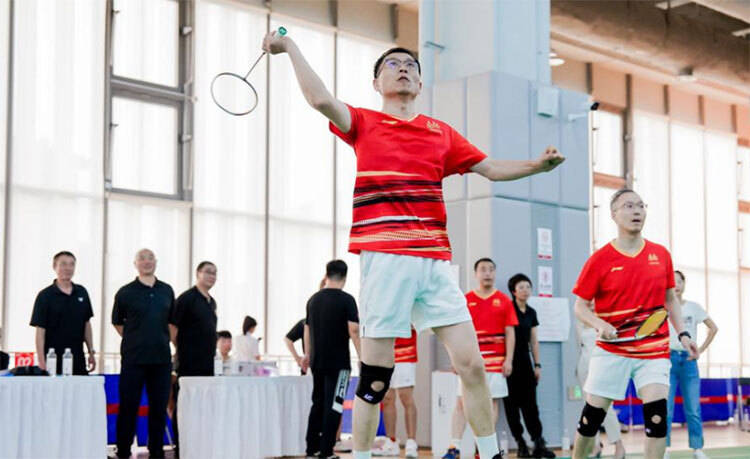 2023年度中国雄安集团第一届“幸福杯”职工羽毛球赛举行