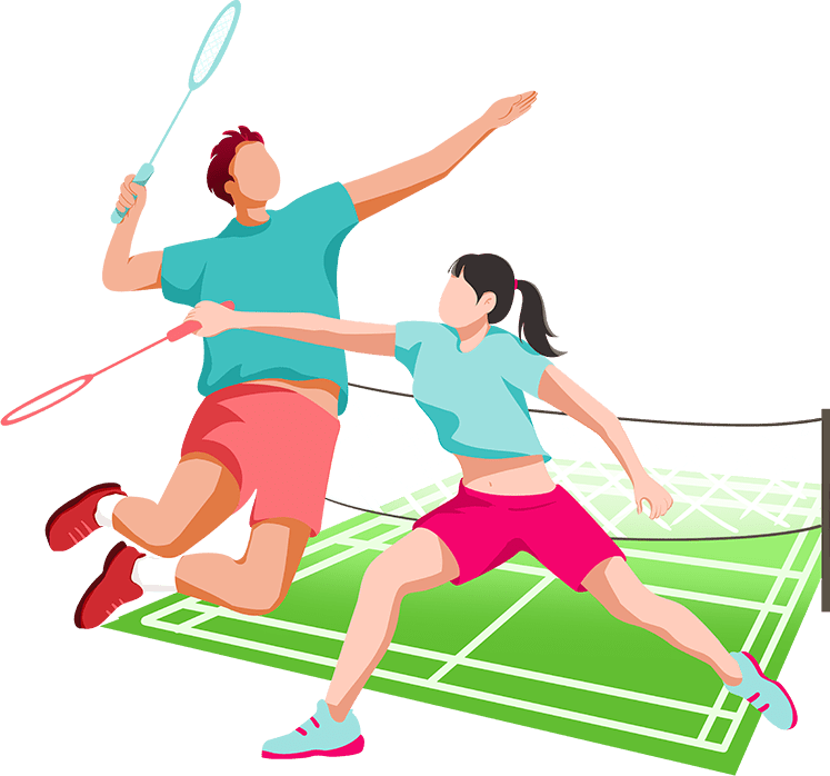 南昌市第九届职工运动会羽毛球比赛顺利举行