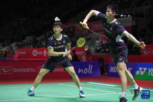 羽毛球——印尼大师赛：刘雨辰/欧烜屹首轮晋级