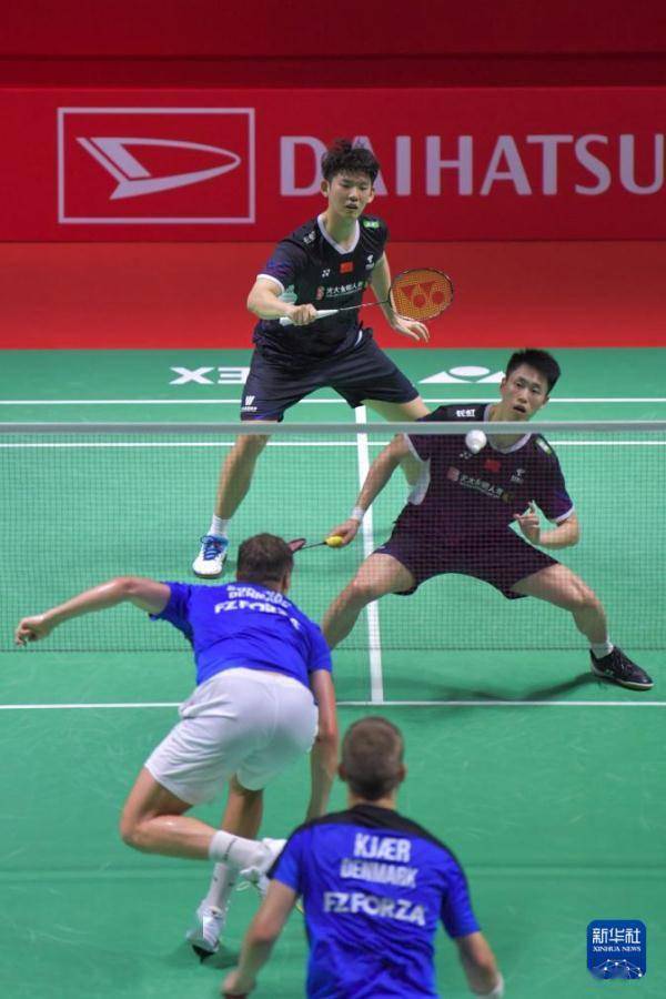 羽毛球——印尼大师赛：刘雨辰/欧烜屹首轮晋级