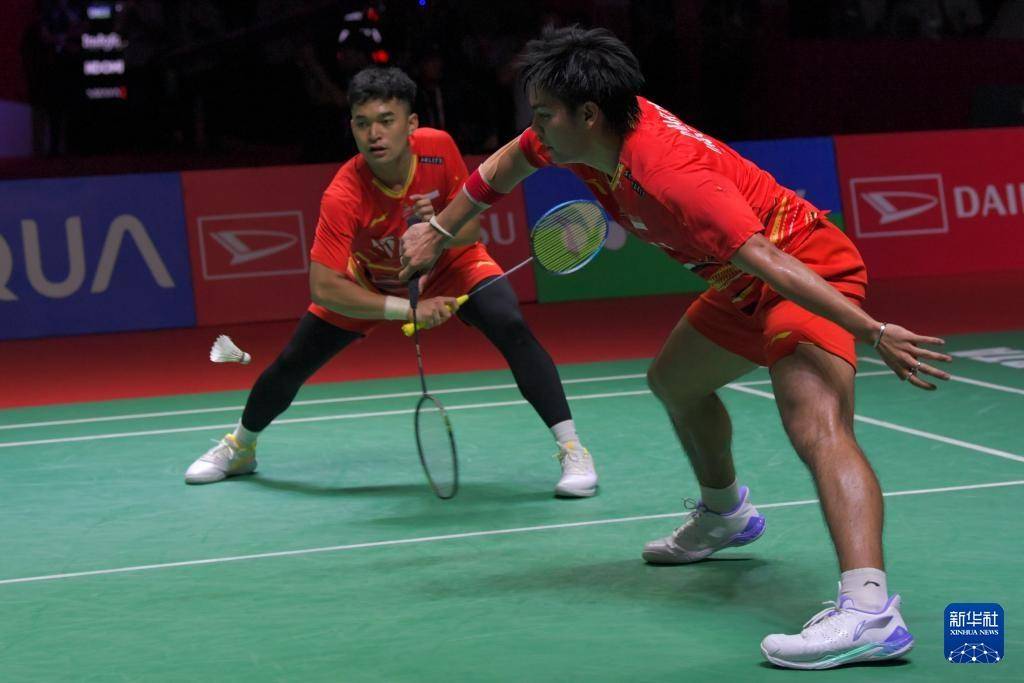 羽毛球——印尼大师赛：卡尔南多/马丁男双夺冠