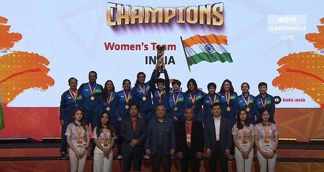 辛杜接班人崭露头角，印度队夺得亚洲羽毛球团体锦标赛冠军！